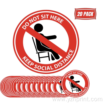 Social Distancing Floor Sticker Floor Vinyl Sticker